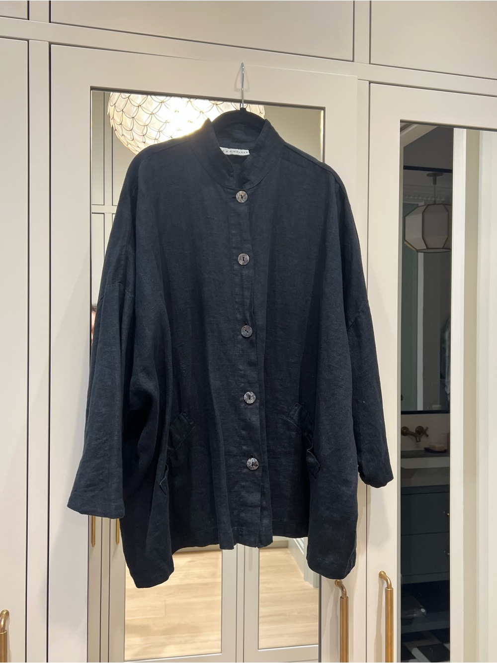 byrn Walker blouse 100% linen